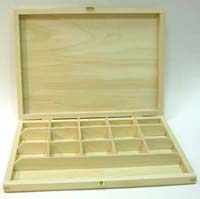 Wooden storage box