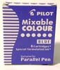 Parallel Pen, blue ink