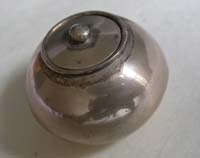 Silver inkwell