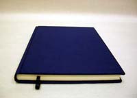 Book M, blue